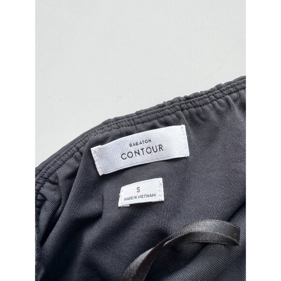 Aritzia BABATON Contour Jersey Black Strapless Tube Top Thong Bodysuit, Size S - Picture 8 of 15